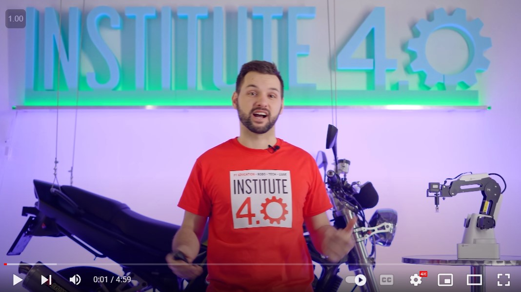 Tečaj industrijske robotike za tinejdžere TOPI – Institute 4.0 Hrvatska